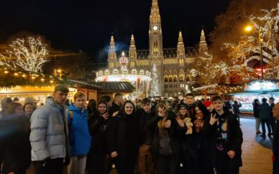 Zážitky žáků 9. ročníků: Návštěva Haus des Meeres a vánoční trhy ve Vídni