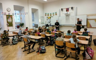 1. D: Beseda s policií ČR