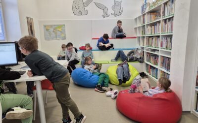 4. B: Návštěva místní knihovny