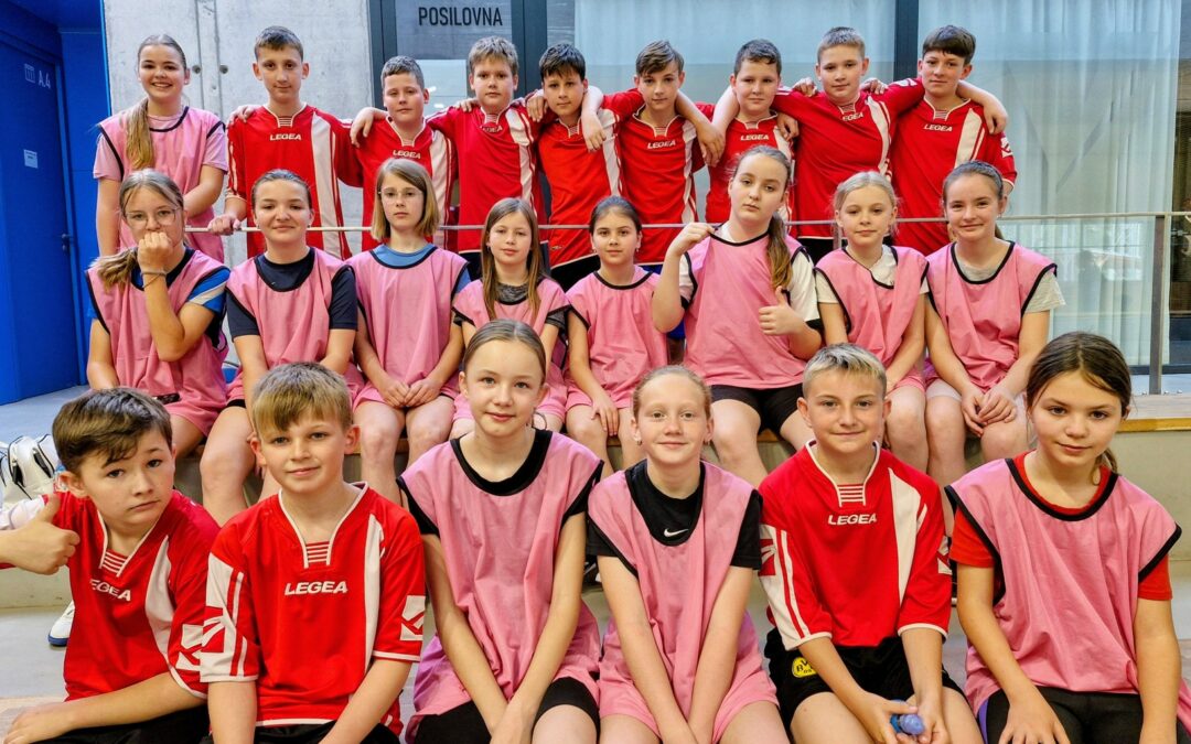 Okresní finále ve vybíjené: Chlapci i dívky obsadili skvělé 4. místo