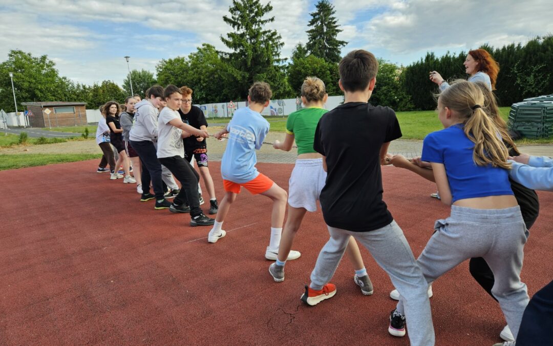 6. D: III. třídní akce – ,,Don’t quit the game“ týmovka a opékačka