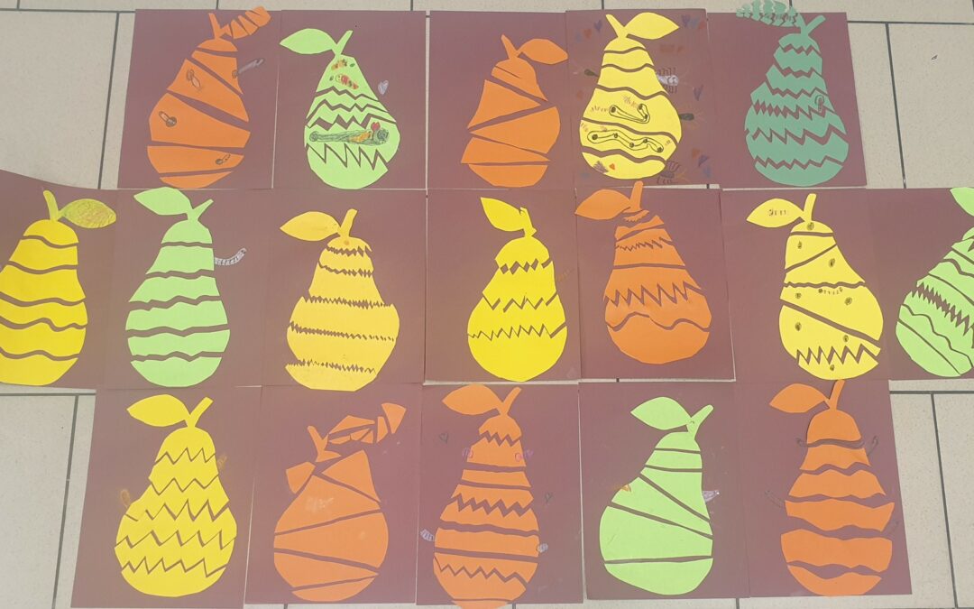 2. E: Podzimní tvoření – hrušky