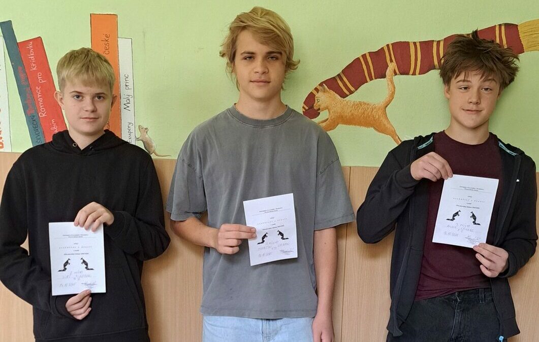 Přírodovědný klokan na naší škole