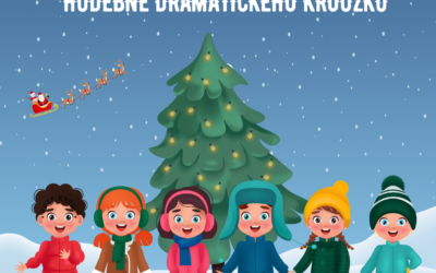 Pozvánka na vystoupení hudebně-dramatického kroužku