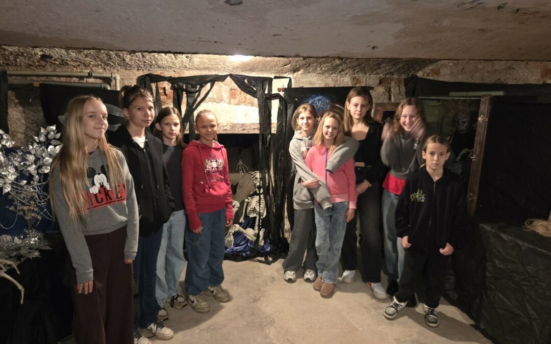 5. B: Pohádková výstava v knihovně