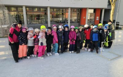 1. C: Naše první bruslení