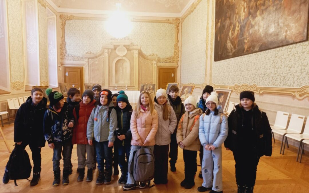 Výukový program v rajhradském klášteře se 4. D