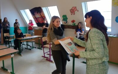 Úspěch v okresním kole anglické soutěže a postup do kraje