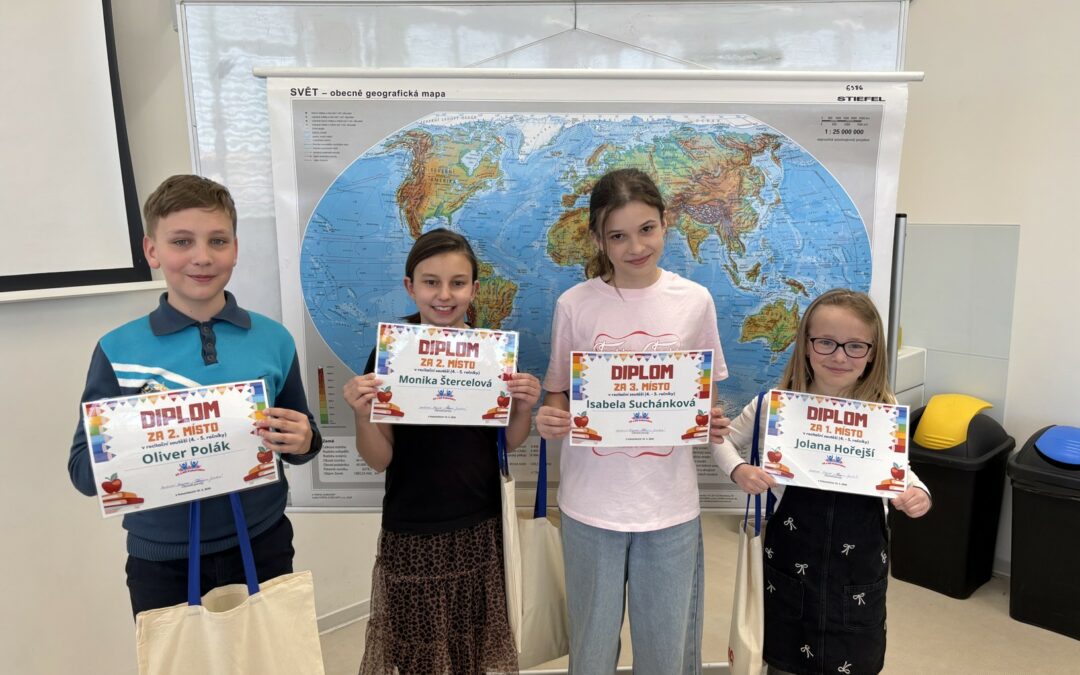 Školní kolo recitační soutěže 4. a 5. ročníků