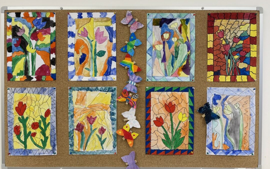 4. E: Tulipány a mandaly