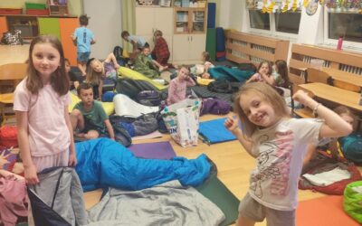 Přespávání ve školní družině – II. oddělení