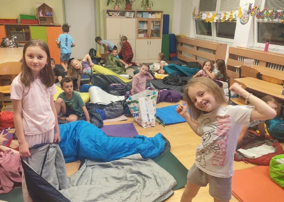Přespávání ve školní družině – II. oddělení