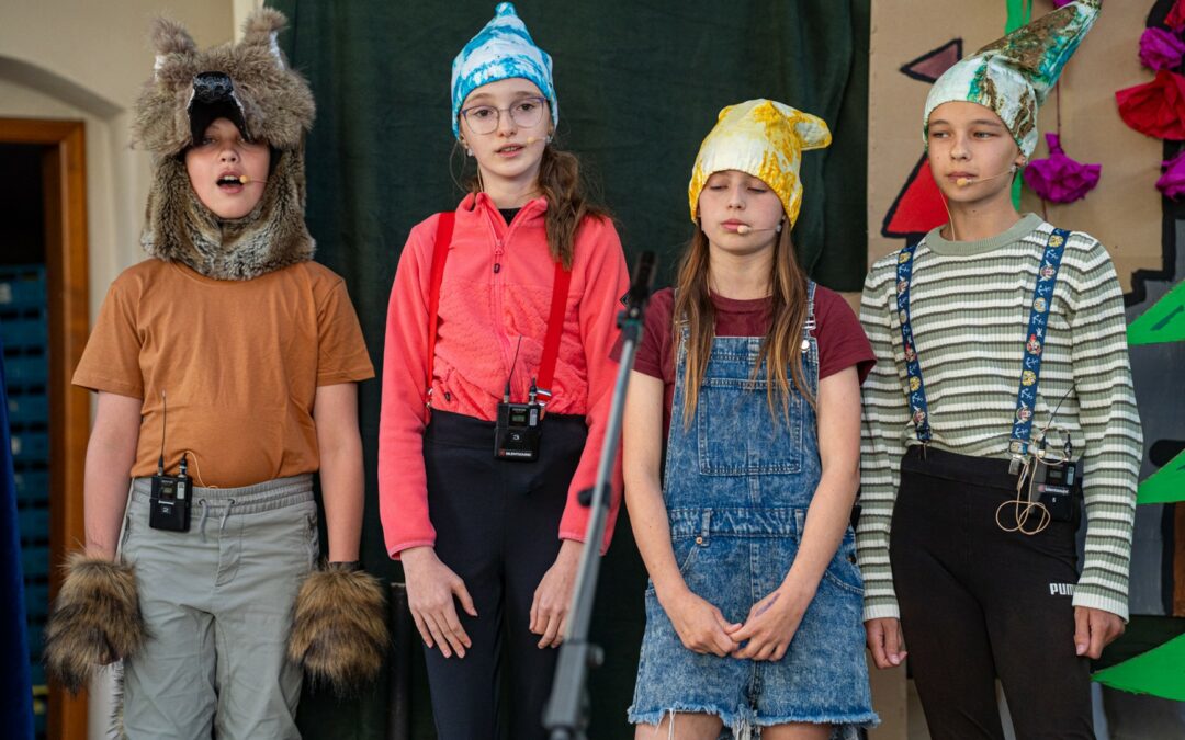 Hudebně-dramatický kroužek zazářil s „Popletenou pohádkou“