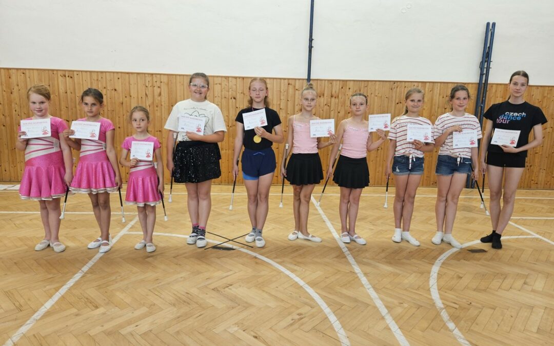 Soutěž mažoretek plná úsměvů, talentu a krásných výkonů